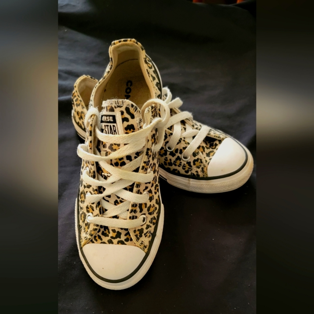 Convese Leopard Sneaker Youth